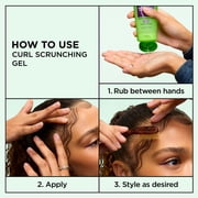 Garnier Fructis Style Curl Scrunch Controlling Hair Gel for Curly Hair, 6.8 fl. oz.