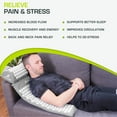 thumbnail image 6 of ProsourceFit Acupressure Mat and Pillow Set for Back/Neck Pain Relief and Muscle Relaxation, 6 of 8