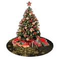 thumbnail image 4 of XMXY Halloween Christmas Tree Skirt, Stars Snowflakes Holiday Party Indoor Decorations Ornaments, 48" Inch, 4 of 9