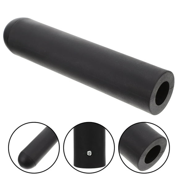 WHAMVOX Gym Equipment Handle Grips Black Plastic 1Pack 8.7*1.8*1.8in