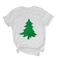 thumbnail image 2 of Njagoc3 Womens Classic Christmas Tree Tee - Essential Holiday Top for Family Gatherings, 2 of 6