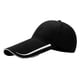 thumbnail image 1 of Qarigey Gorra de béisbol ajustable, transpirable, de amplia aplicación, ligera y cómoda, sombrero de pesca para el sol Sombreros negro tipo A, 1 of 6