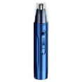thumbnail image 2 of Qarigey Recortador de pelo de nariz eléctrico, removedor de cejas a lavable de 360 ​​grados, cortapelos de cabeza de acero inoxidable y Juegos de afeitado Cabeza azul de 1 pieza Qarigey CE013880-02B, 2 of 6