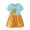 Orange, variant on Utlike Girls Dresses Cartoon Dresses Sleeveless Clothes Toddler Print Baby Kids Princess Giraffe Toddler Shifts Dress Girls Easy Care Play Sundress