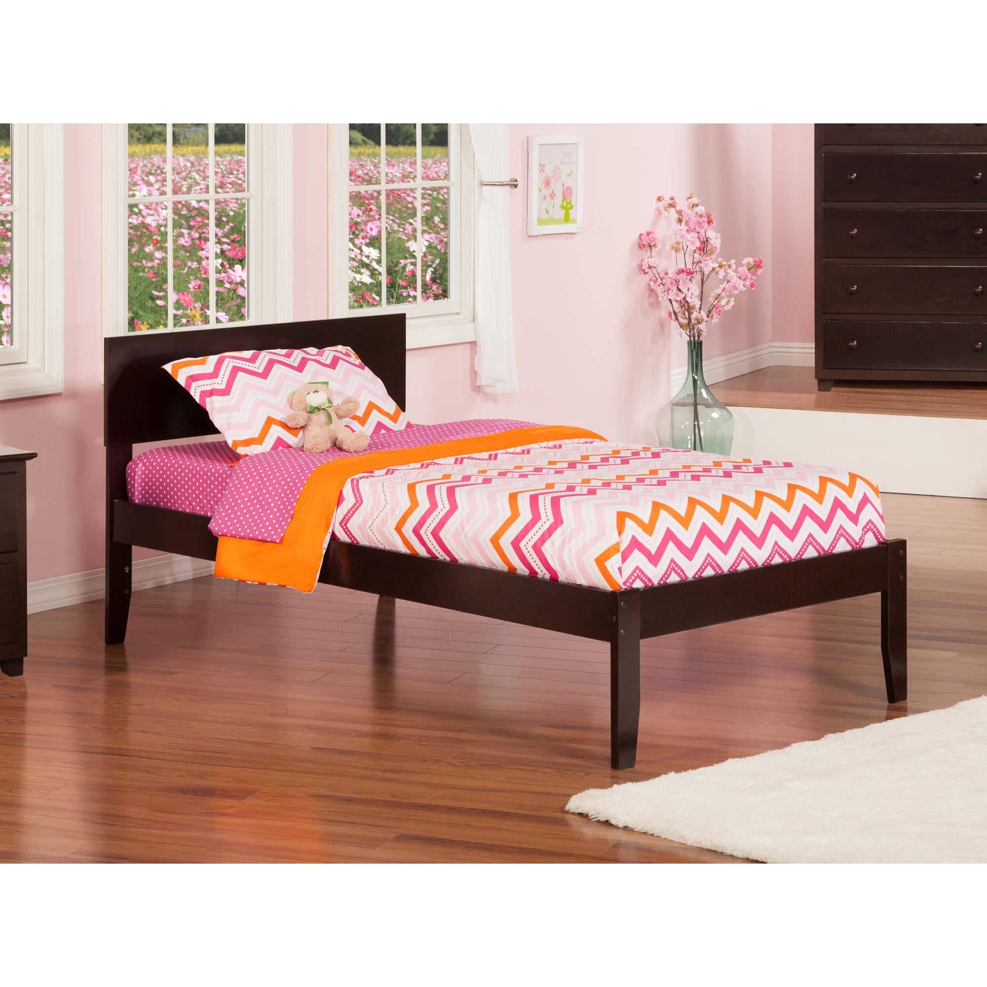Orlando Twin Xl Platform Bed With Open, Extended Twin Bed
