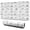 Cute Halloween Ghosts, variant on Long Mouse Pads for Desk,Cute Halloween Icons Pattern Desk Mats on Top Of Desks, Desk Mouse Pad Extra Large with 3mm Non-Slip Base and Stitched Edge for Gaming,Office,Work,Home 31.5"x11.8"