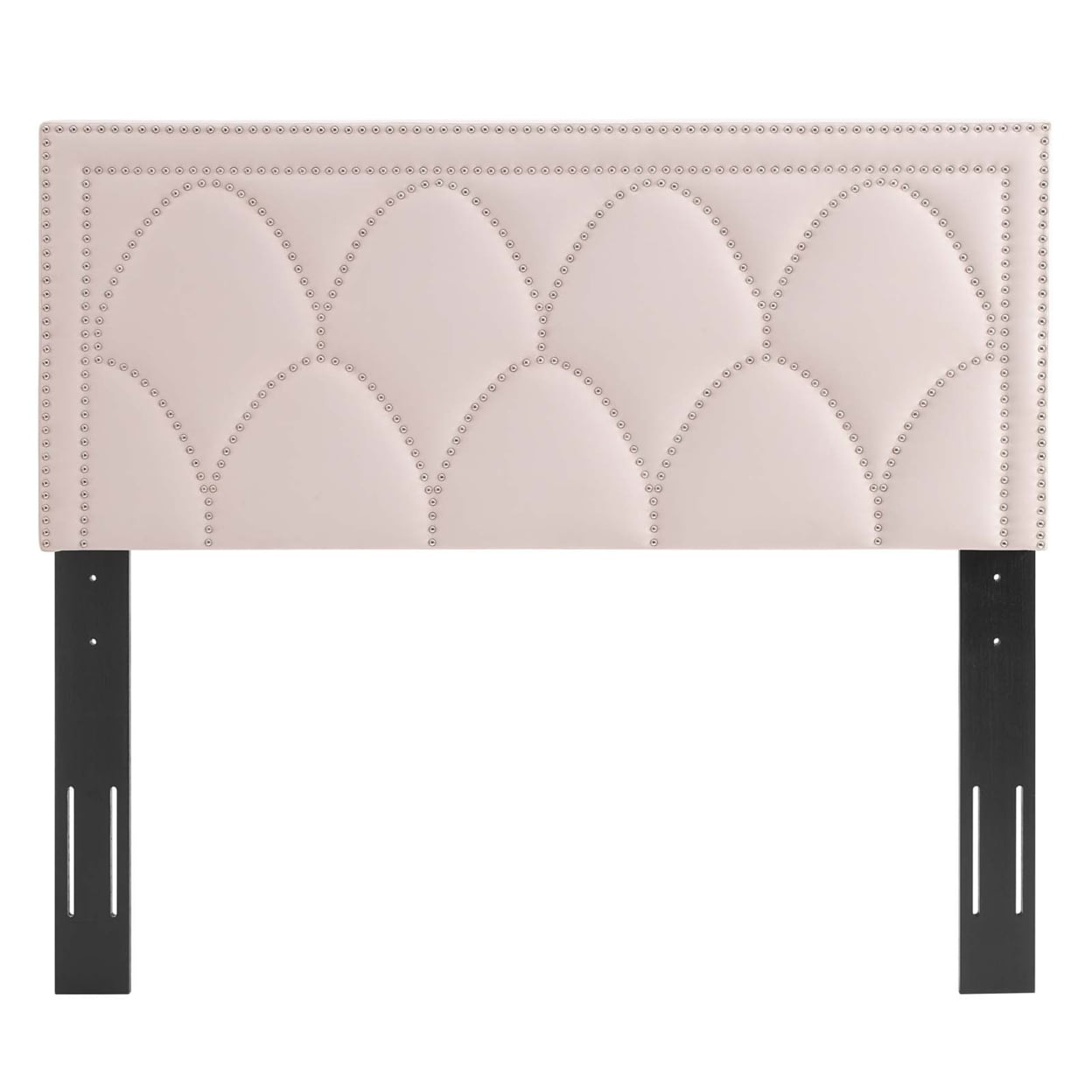Greta Performance Velvet King California King Headboard Pink