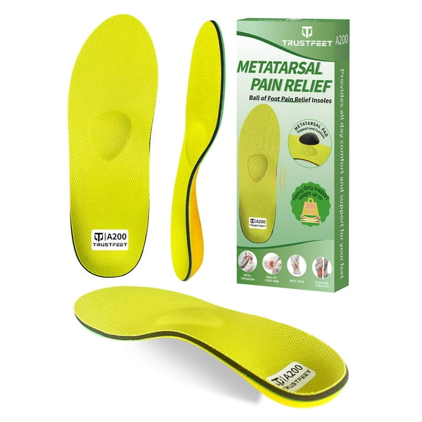 Plantillas para zapatos Trustfeet A201 para aliviar el dolor en la bola del pie