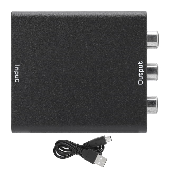 Adaptador, convertidor HDMI a CVBS Convertidor HDM Ito CVBS Convertidor HDM Itofor AV Creado para el futuro