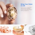 thumbnail image 3 of Rolio Metallic Foil Flakes, 3 Bottles (Gold, Copper, and Silver), Imitation Gold Foil Flakes for Epoxy, Nail Art, Painting, DIY Arts & Crafts, Slime, Face & Eye Makeup, Resin Jewelry 5g/0.17 oz Each, 3 of 5