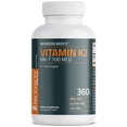 thumbnail image 1 of Suplemento Bronson de vitamina K2 MK-7 de 100 mcg, suministro para 1 año, 1 of 8