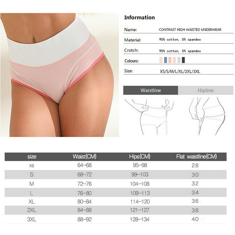 LEEy-world Plus Size Lingerie High Waist Leakproof Underwear For Women Plus  Size Panties Leak Proof Menstrual Panties Physiological Pants,Pink 