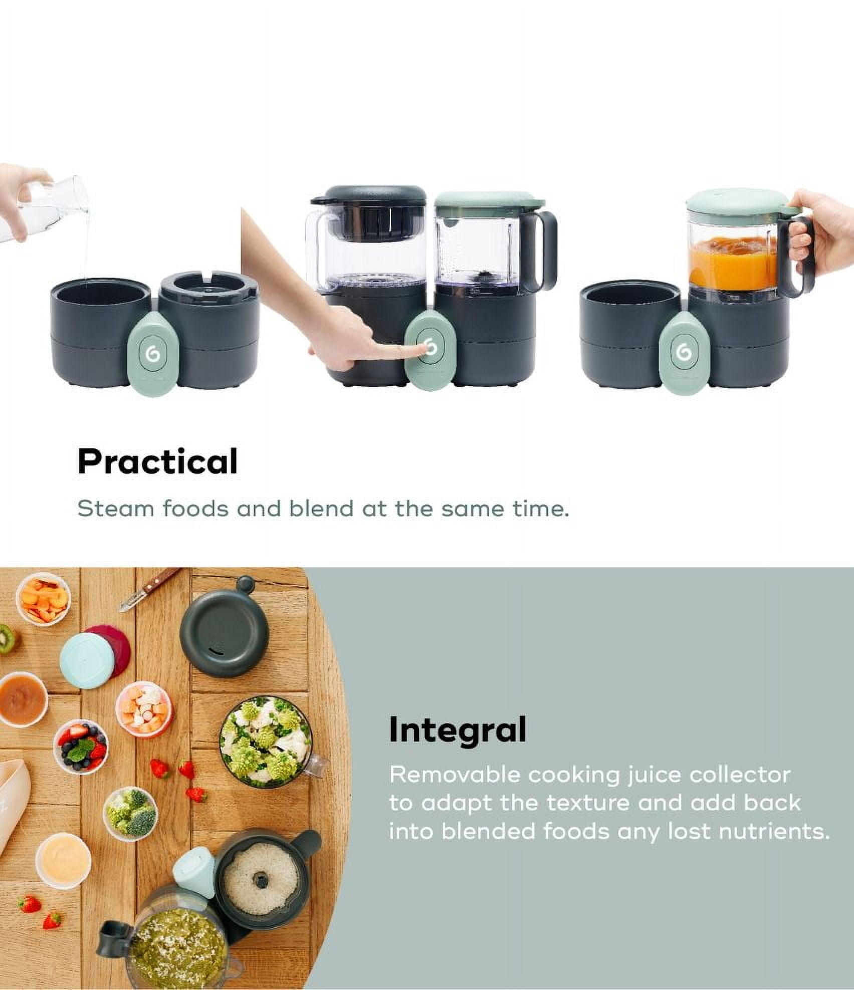 Babymoov Duo Meal Lite 4-in-1 multi-purpose baby food processor