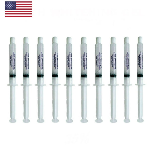 10 Always White Teeth Whitening Gel Syringes Immediate Results! 35