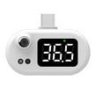 thumbnail image 1 of axGear Hygrometer Digital Thermometer for Portable Smart Phone Thermometer USB-C, 1 of 4