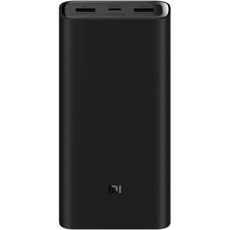 Xiaomi MI 50W Power Bank 2000: 20000mah, USB-C Input/Output Plus 2 USB-A Output, Can Charge 3 Devices Simultaneously, Max Output 50W