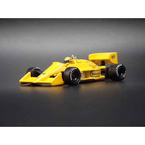 (Open Box) LOTUS 99T #12 1967 MONACO GP WIN SENNA VINTAGE F1 RACING 1:64 SCALE DIECAST CAR