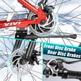 thumbnail image 5 of 26" 4.0 Fat Tire Electric Bike for Adults, Peak 749W Motor, 48V 18Ah Battery, Lightweight Aluminum Alloy Frame, Max 19.8Mph Electric Mountain Bike Beach Snow Ebike for Men UL2849 Certified, 5 of 9