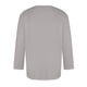 thumbnail image 4 of camiseta superior de manga tres cuartos con cuello redondo de color sólido para hombre gris / 3xl, 4 of 4
