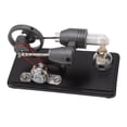 thumbnail image 4 of Stirling Engine Motor Model,Stirling Engine Model Kit Stirling Engine Kit Electricity Power Generator Model Sleek Aesthetic, 4 of 9