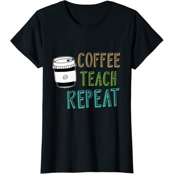 Teaching Coffee Teacher Teacher Educational School Gift T-Shirt