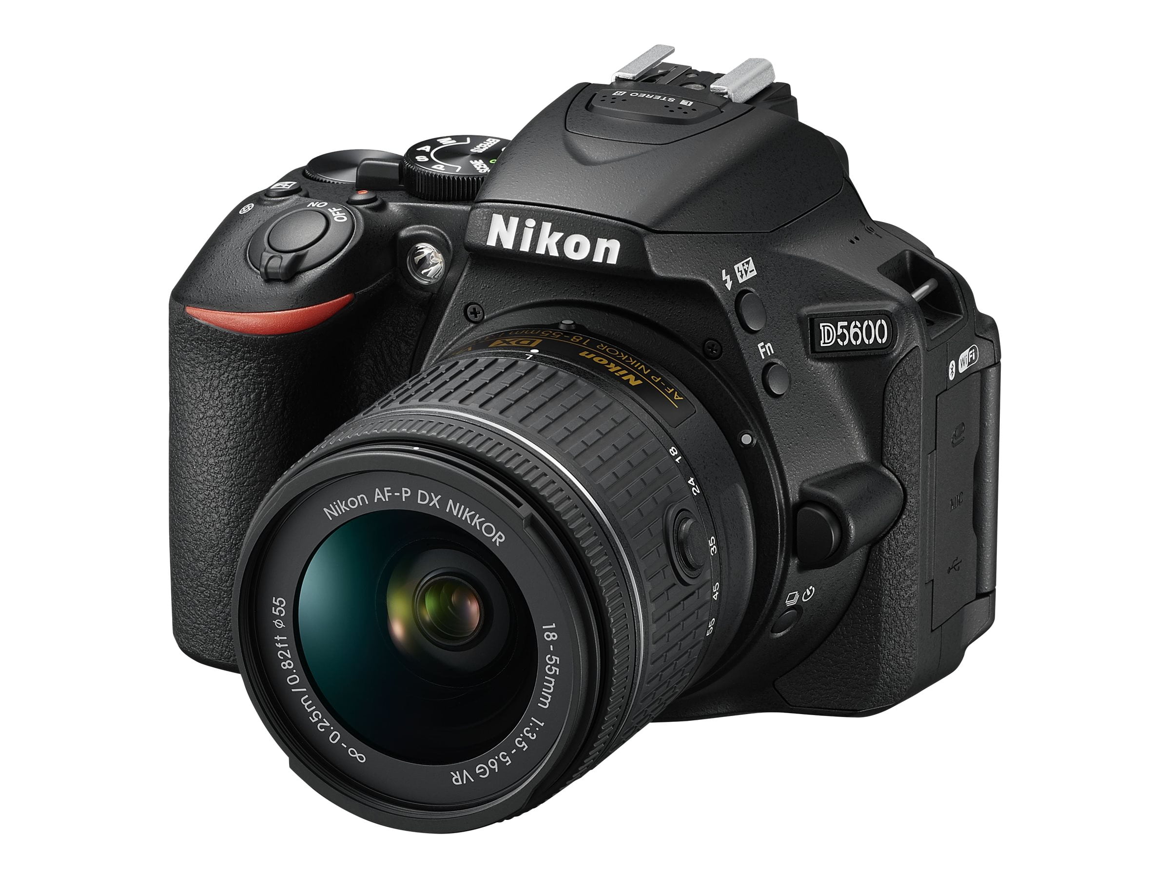 NIKOND5600➕α 01 Nikon D5600 DSLR Camera with 18-55mm Lens (Intl Model) - Walmart.com