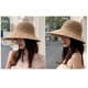 thumbnail image 2 of Sombrero Cloche para el sol transpirable: sombrero de verano a la moda con perlas falsas, gorra de playa, sombrero de ala ancha, 2 of 5
