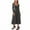 Gray, variant on cocolona Womens Fall Long Sleeve Dress Fashion Solid Color Pleated Flowy Midi Dress Wedding Guest Dress