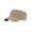 Khaki, variant on Vintage Military Style Cap, High Top Cadet Hat For Men For Daily Use, Driving And Walking, Classic Flat Top Baseball Cap For Outdoor Activities.