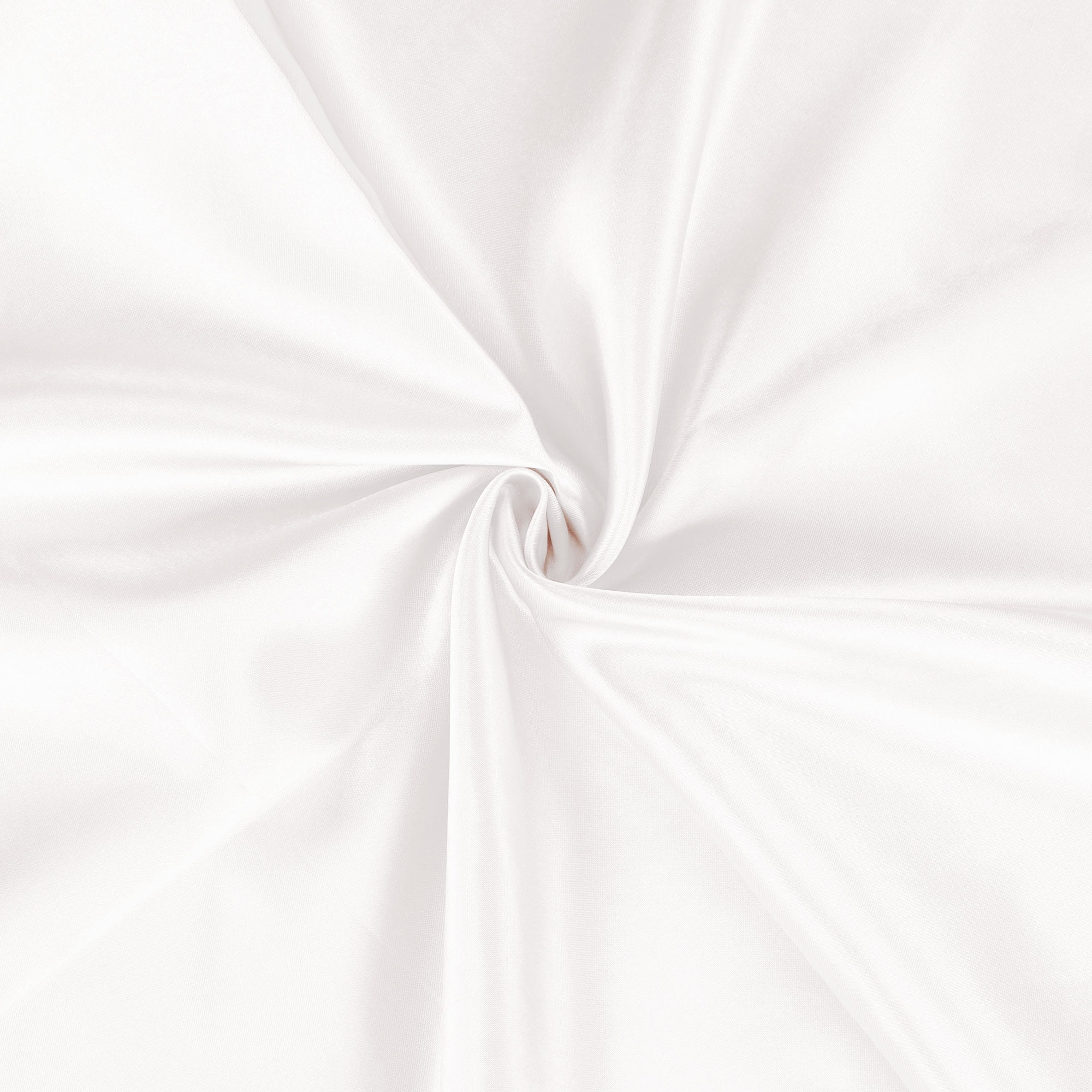 REGALWOVEN 3Pcs Satin Duvet Cover Set with 2 Pillowcases, Cream White Queen