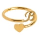 thumbnail image 3 of Xihbxyly Anillos de Inicial de Oro, Anillo Apilable con Letra Abierta, Joyería Ajustable con Alfabeto, Regalos Personalizados Únicos, Accesorio de Moda para Mujer, Perfecto para Mamá o Novia., 3 of 3