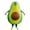 avocado, variant on Assorted Inflatable Costume Set For Adults - Animal, Food & Character Funny Party Outfits,Height 4'11"-6'3",flamingo