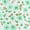 Green, variant on Agnes Orinda Women's Plus Size Easter Tops Floral Print Shirt Ruffle Notch V Neck Short Sleeve Dressy Casual Summer Blouse 1X Pink