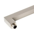 thumbnail image 6 of Brushed Nickel 20" Square Wall Shower Arm, 6 of 8