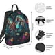 thumbnail image 2 of Fotbe Colorful Flower Tiger Mochila Ligera para Hombres y Mujeres - Duradera y Resistente al Agua, Ideal para Escuela, Trabajo, Viajes y Uso Diario, 2 of 7