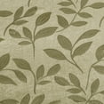 thumbnail image 2 of Leaves Patterned Blackout Curtain Panels, 52" x 108", Sage by Blue Nile Mills, 2 of 6