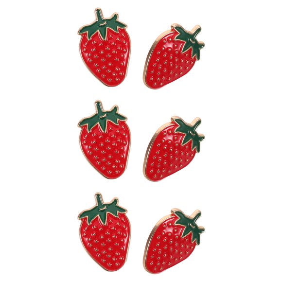 BESTYASH 6Ud Pines De De Fresa En Esmalte Para Estilo En Y