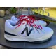 thumbnail image 1 of New Balance Shoes Mens 12.5 1006 Tennis Low Sneakers MC1006BW White Mesh Lace Up, 1 of 6
