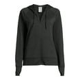thumbnail image 5 of Athletic Works Women’s and Women's Plus ButterCore Lightweight Zip-Up Hoodie, Sizes XS-4X, 5 of 5