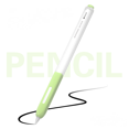 thumbnail image 1 of Pour Apple Pencil Housse de Protection 2e Génération Manche en Silicone Souple Transparent Design Transparent Support de Protection Accessoires H01, 1 of 4