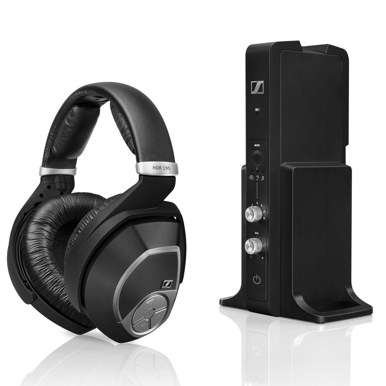 Sennheiser RS195 Wireless Over-Ear Closed Headphone with 100m