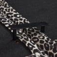 thumbnail image 6 of NEW Comfy Chenille Leopard Printing Loveseat Sofa,Delicate Tassel Edge,Modern Fashion Modular Sectional Couch,, Easy Assembly,Deep Seat Couch for Living Room,Khaki black, 6 of 8