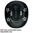 thumbnail image 4 of Jeweled Party Hat Heavy Crystal Panama Hat Surprise Gifts for Girl Boys Bride Hat for Carnivals Music Festival, 4 of 8