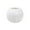 White, variant on Plastic Flower Pot, Indoor Planter, Pumpkin Shaped Decorative Vase for Halloween and Thanksgiving, Durable Lightweight Plastic, 14x14x11cm, Multicolor Options