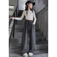 thumbnail image 7 of Vividxx Girls Sweatpants Drawstring Elastic Waist Sweatpants With Pockets Solid Color Casual Active Joggers Classic 10-11 Years, 7 of 7