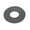 Black, variant on B&P Lamp® Black Rubber Washer, 1" Dia.