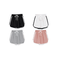thumbnail image 1 of 4pzs Shorts Casuales Para Mujer Deportivo Negro y gris y blanco y rosa Talla: L, 1 of 3