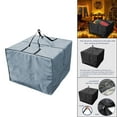 thumbnail image 5 of Cushion Storage Bag Reusable Protective Bag Foldable Oxford Cloth Storage Bag For Camping Childrens Toy Outdoor Indoor Holidays Decorations Gray, 5 of 8