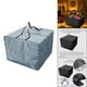 thumbnail image 5 of Cojín Bolsa de Almacenamiento Bolsa de Protección Cuadrada con Cremallera Plegable Bolsa de Almacenamiento Grande para Decoraciones Navideñas Patio Mu gris Sunnimix Cubierta de almacenamiento, 5 of 8
