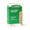 Curad Flex-Fabric Bandage, 4-Sided Seal, .75" x 3", 30 Count Box